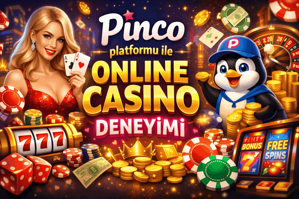 Pinco platformu ile online casino deneyimi